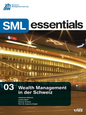 cover image of Wealth Management in der Schweiz